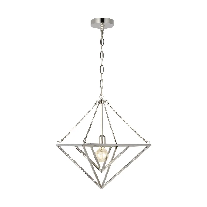 Industrial Lighting for Metal Fabrication ShopsCarat One Light Pendant