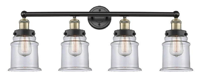 Industrial Task Lighting for Precision WorkstationsEdison Four Light Bath Vanity