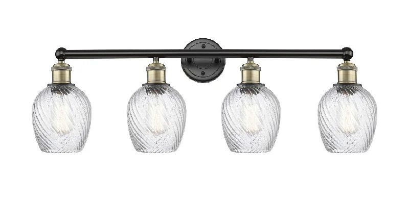 Industrial Lighting for Pharmaceutical ManufacturingEdison Four Light Bath Vanity