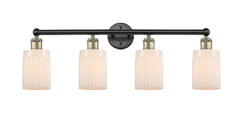 Industrial Ceiling - Mounted Lighting for Assembly PlantsEdison Four Light Bath Vanity