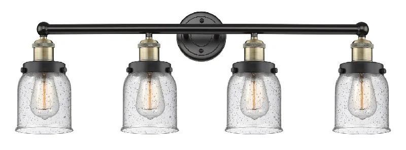 Industrial Pendant Lighting for Machine ShopsEdison Four Light Bath Vanity