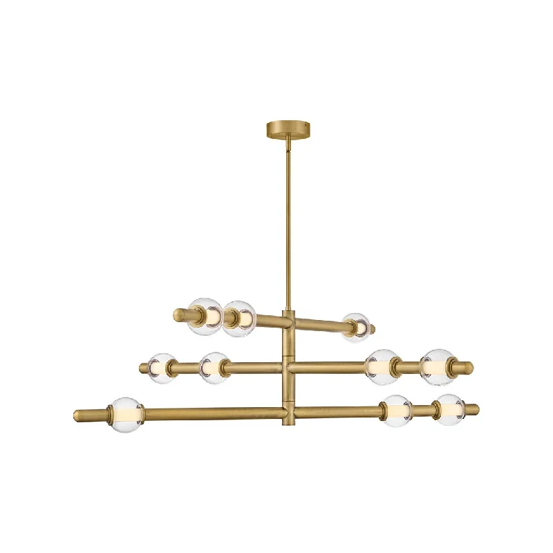 Track lighting for task lighting in workshopsSaxon Large Chandelier