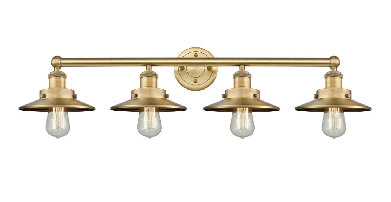 Industrial Lighting for Food Processing FactoriesDowntown Urban Four Light Bath Vanity Industrial Lighting for Food Processing FactoriesDowntown Urban Four Light Bath Vanity