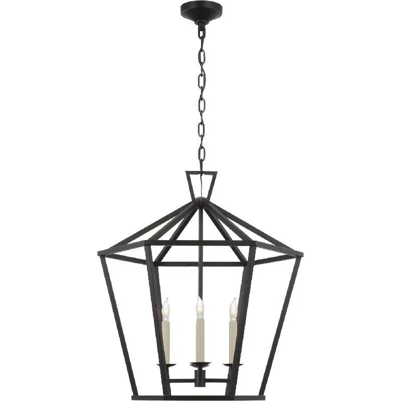 Track lighting for photography studiosDarlana Large Hexagonal Lantern