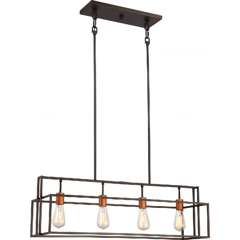 Color - Tunable Industrial Lighting for Special ApplicationsLake 36 in. 4 Lights Pendant Light Bronze Finish Color - Tunable Industrial Lighting for Special ApplicationsLake 36 in. 4 Lights Pendant Light Bronze Finish