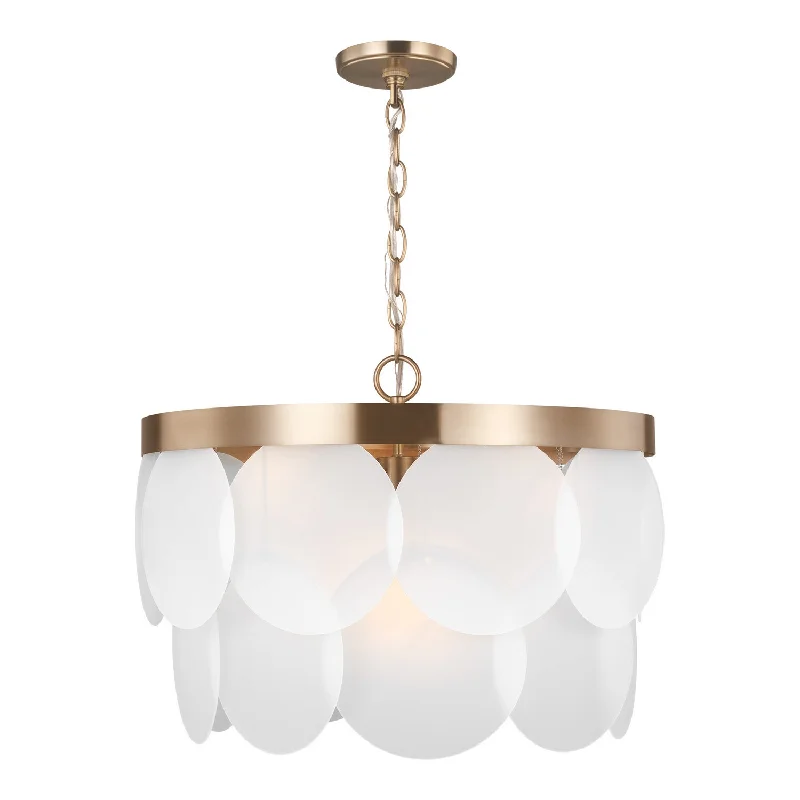 Industrial Lighting with High CRI (Color Rendering Index) for True Color PerceptionMellita Six Light Pendant
