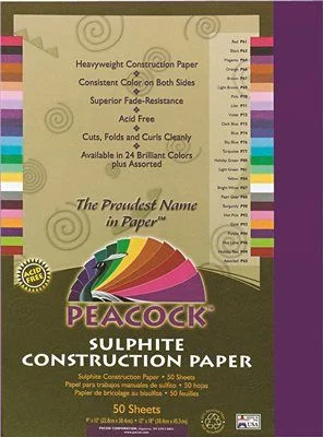 Track lighting with a chunky, bold designPeacock Sulphite Construction Paper 76 Lbs. 9 X 12 Purple 50 Sheets/Pack