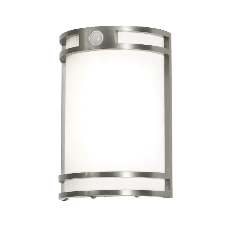 Adjustable Industrial Lighting for Flexible IlluminationElston 10 in. LED Outdoor Wall Sconce Brushed Aluminum Finish Adjustable Industrial Lighting for Flexible IlluminationElston 10 in. LED Outdoor Wall Sconce Brushed Aluminum Finish