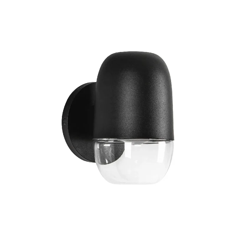 Track lighting with colored glass accentsYara LED Exterior Wall Mount