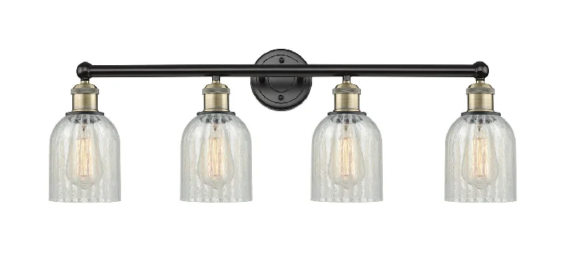 Industrial Lighting for Woodworking FactoriesEdison Four Light Bath Vanity