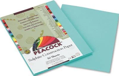 Track lighting for accentuating artworksPeacock Sulphite Construction Paper 76 Lbs. 9 X 12 Turquoise 50 Sheets/Pack