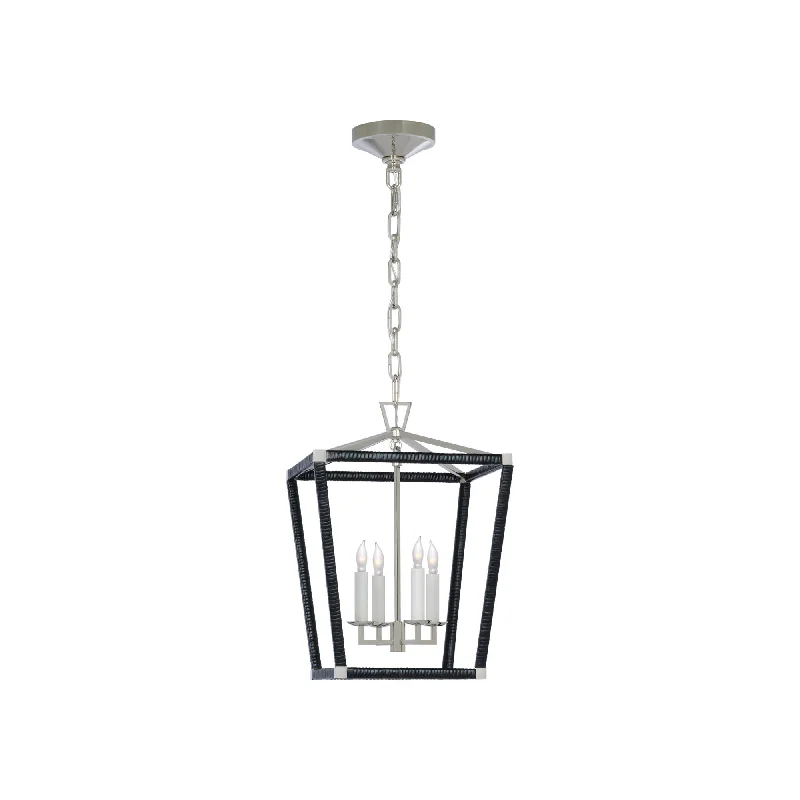 Track lighting for updating office lobbiesDarlana Rattan Wrapped Pendant Light