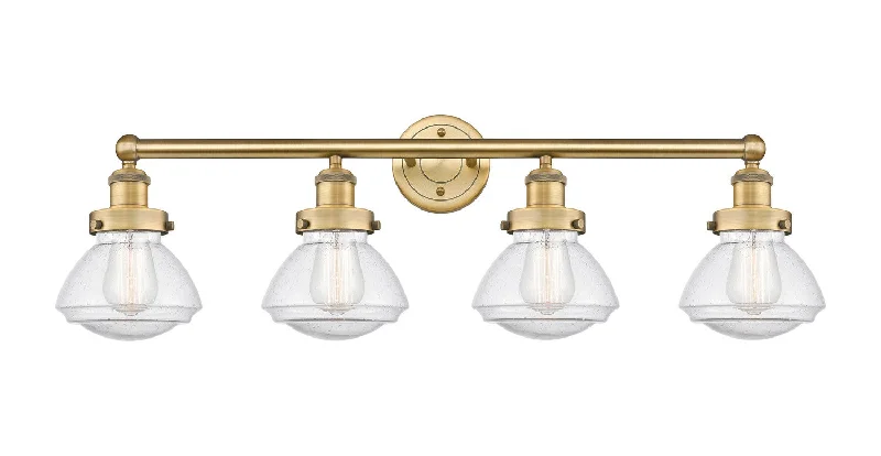 Energy - Efficient Industrial Lighting for Cost - SavingsEdison Four Light Bath Vanity