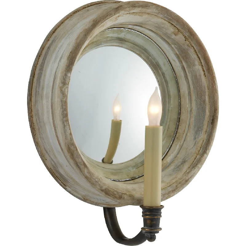 Track lighting for highlighting bookcasesChelsea Medium Reflection Sconce