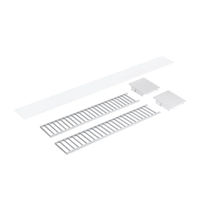 Industrial Exit Sign Lighting for Quick EvacuationLED Linear Louver Accessory Set
