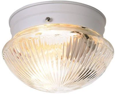 Adjustable track lighting for living roomsRoyal Cove Ribbed Mushroom Shaped Ceiling Fixture White 6 Inch  Uses (1) 60-Watt Incandescent Medium Base Lamp