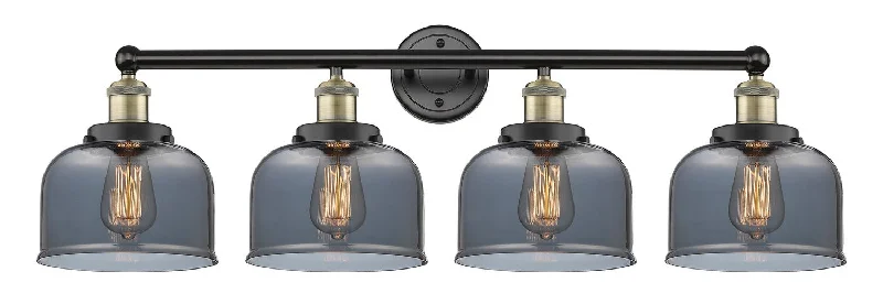 Energy - Efficient Industrial Lighting for Cost - SavingsEdison Four Light Bath Vanity Energy - Efficient Industrial Lighting for Cost - SavingsEdison Four Light Bath Vanity