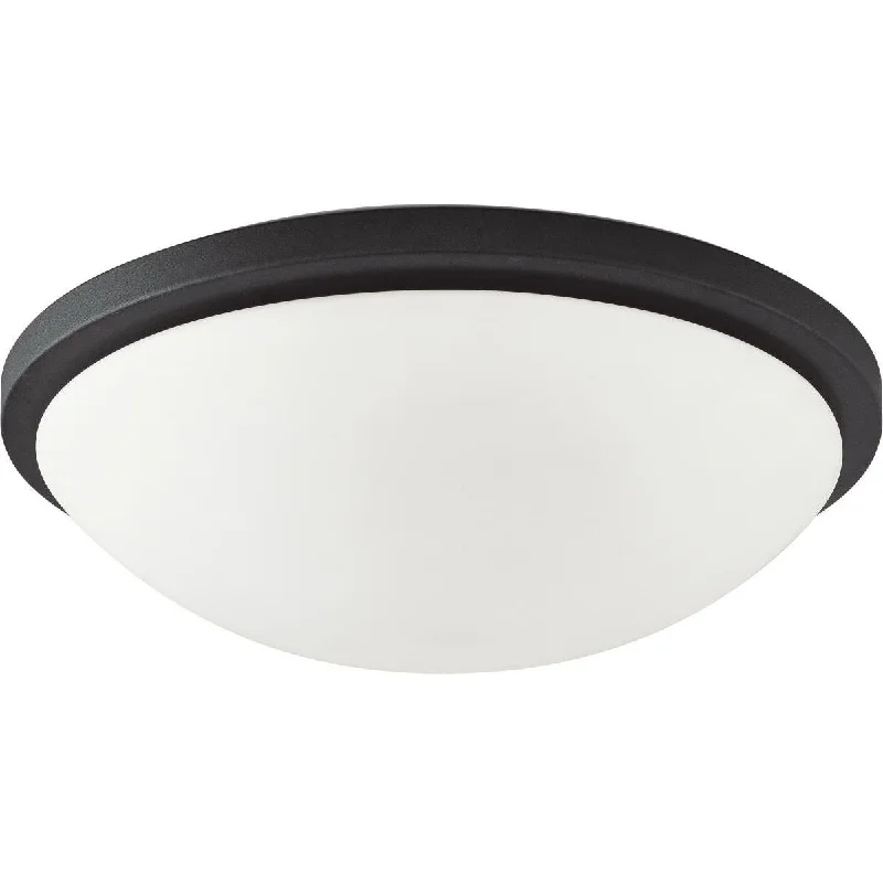Industrial Lighting for Food Processing FactoriesButton 11 in. LED Flush Mount Light 3000K Matte Black Finish Industrial Lighting for Food Processing FactoriesButton 11 in. LED Flush Mount Light 3000K Matte Black Finish