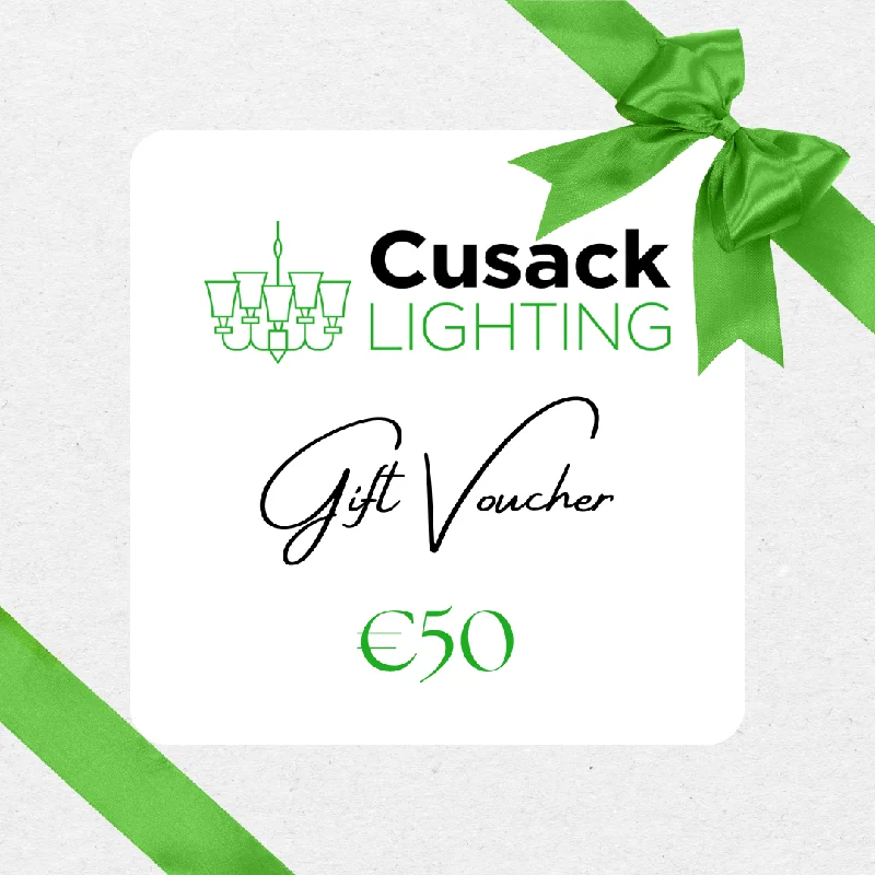 Track lighting with a decorative track designOnline E-gift Card