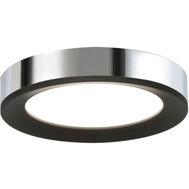 Adjustable Industrial Lighting for Flexible IlluminationAlta 16 in. LED Disk Light 1280 Lumens 3000K 120-277V Black & Polished Chrome finish Adjustable Industrial Lighting for Flexible IlluminationAlta 16 in. LED Disk Light 1280 Lumens 3000K 120-277V Black & Polished Chrome finish