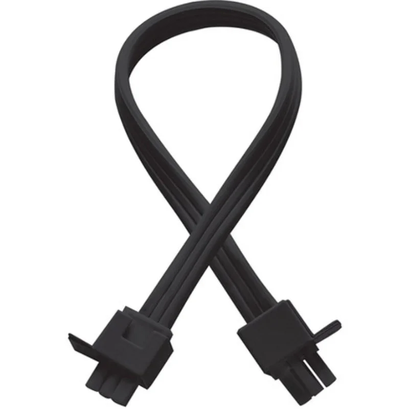Industrial Area Lighting for Large Open Spaces36in. Interconnect Cable For Undercabinet Lights, Black Finish Industrial Area Lighting for Large Open Spaces36in. Interconnect Cable For Undercabinet Lights, Black Finish
