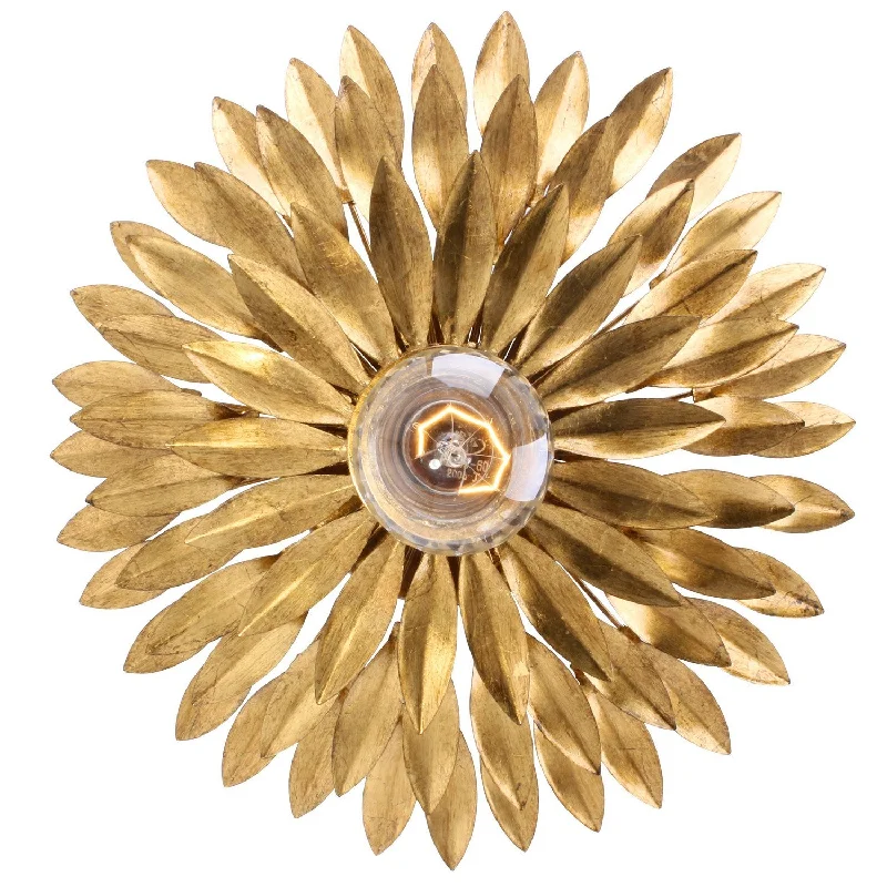 Modern track lighting with LED bulbsBroche Round Wall Sconce