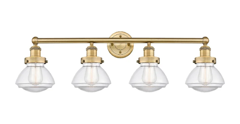 Shock - Resistant Industrial Lighting for Vibrating Machinery AreasEdison Four Light Bath Vanity Shock - Resistant Industrial Lighting for Vibrating Machinery AreasEdison Four Light Bath Vanity