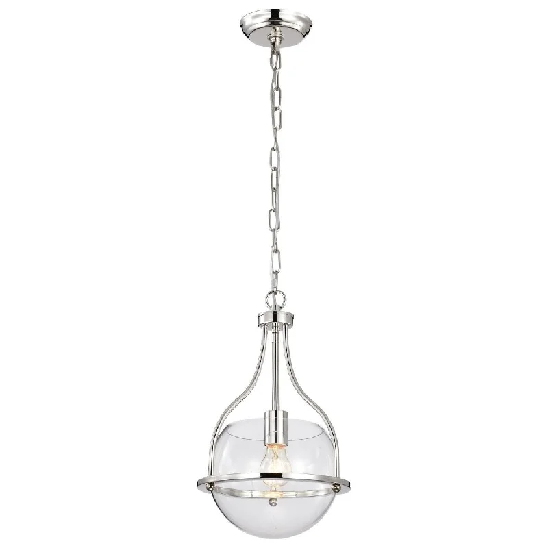 Industrial Lighting for Food Processing FactoriesAmado 10 in. Pendant Light Polished Nickel Finish Industrial Lighting for Food Processing FactoriesAmado 10 in. Pendant Light Polished Nickel Finish