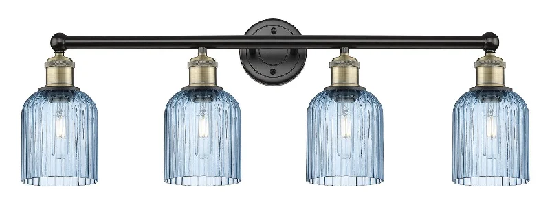 Shock - Resistant Industrial Lighting for Vibrating Machinery AreasEdison Four Light Bath Vanity Shock - Resistant Industrial Lighting for Vibrating Machinery AreasEdison Four Light Bath Vanity