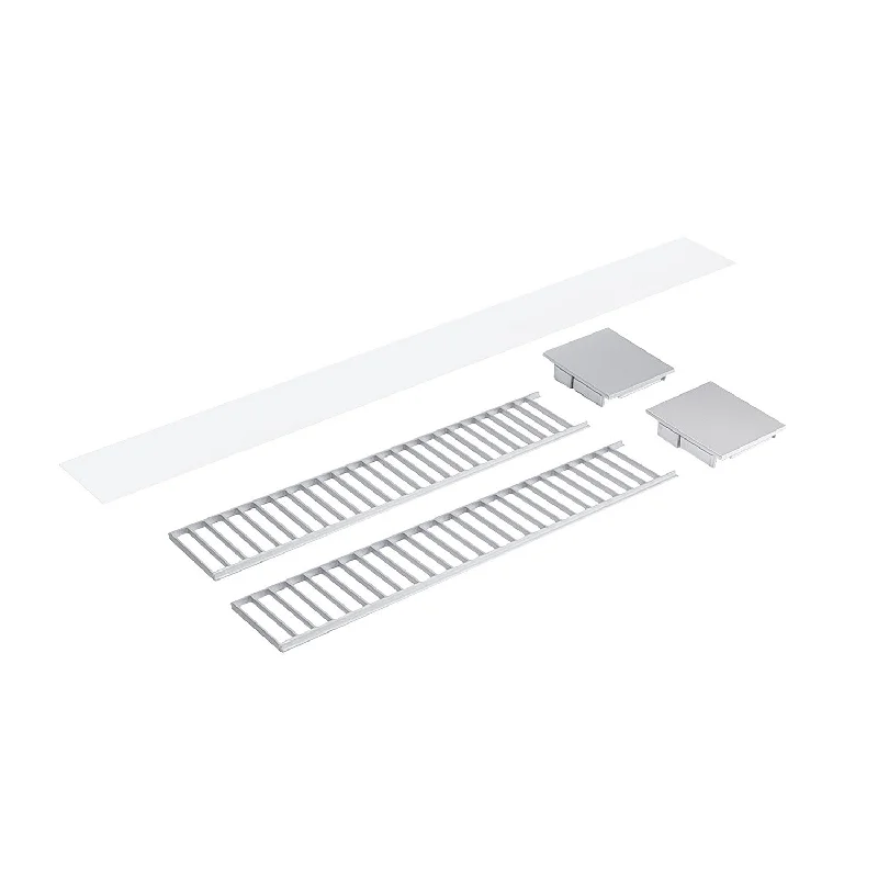 Industrial Lighting for Printing Press FacilitiesLED Linear Louver Accessory Set