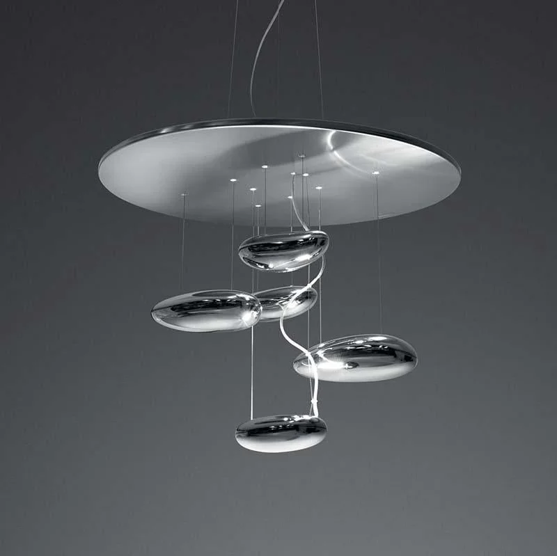 Outdoor - rated track lighting for patiosArtemide 1477 Mercury 28W LED 2-Wire Dimmable Mini Suspension Light