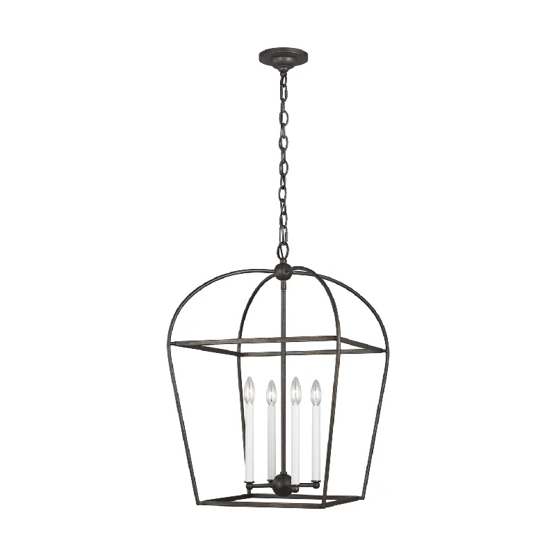 Industrial Flood Lighting for Outdoor Loading DocksStonington Four Light Lantern