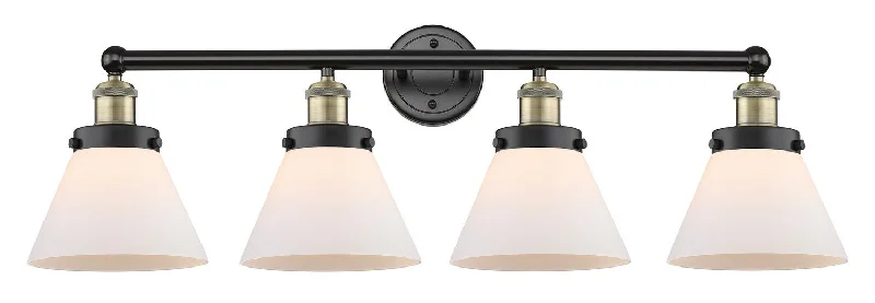 Industrial Ceiling - Mounted Lighting for Assembly PlantsEdison Four Light Bath Vanity