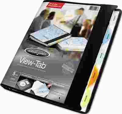 High - lumen track lighting for bright spacesView-Tab Round Ring Presentation Binder 5-Tab Style 5/8" Capacity Black