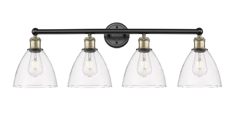 Industrial Exit Sign Lighting for Quick EvacuationEdison Four Light Bath Vanity