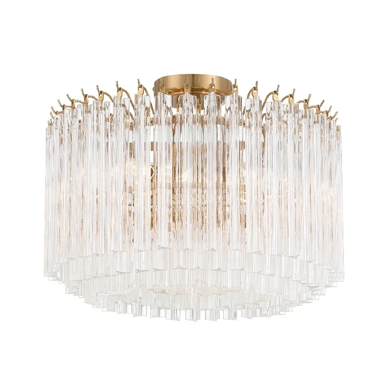 Dimmable track lighting for home officesLofton Semi Flush Ceiling Light