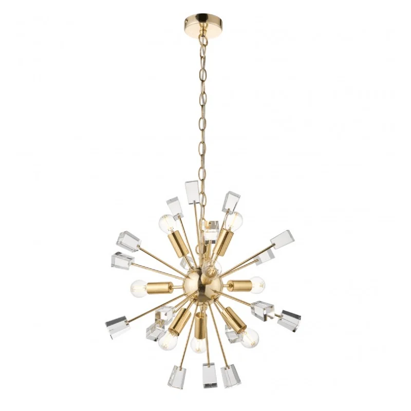 Track lighting for creating a moody atmosphereFreddie 9Lt Centre Ceiling Light - Various Finish