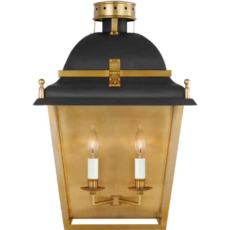 White track lighting for a clean lookCoventry Large Wall Lantern