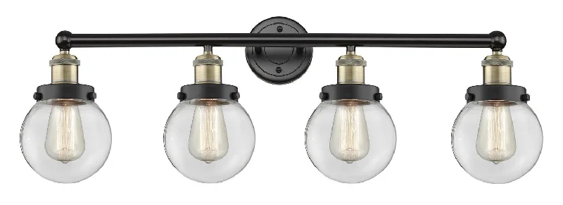 Adjustable Industrial Lighting for Flexible IlluminationEdison Four Light Bath Vanity