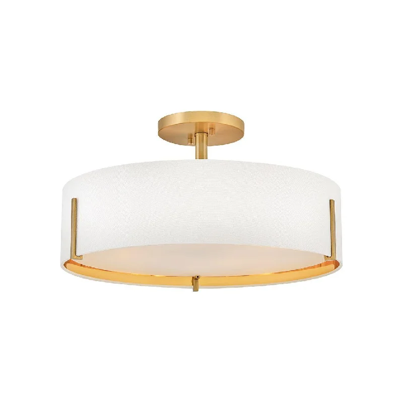 Adjustable track lighting for living roomsHalle Medium Semi-Flush Mount