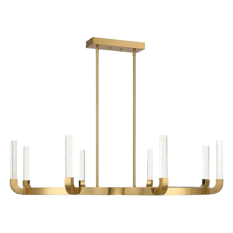 Contemporary track lighting in black finishDel Mar LED Chandelier