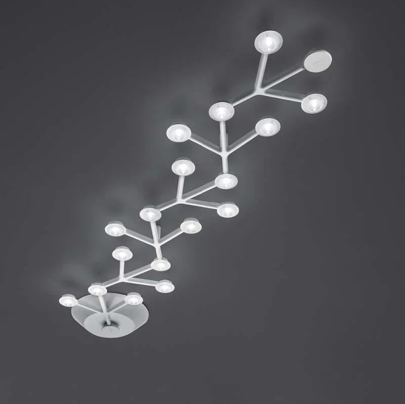 Track lighting for adding a touch of eleganceArtemide 1596058A Led Net 125 Inch 30W Dimmable Linear LED Ceiling Light