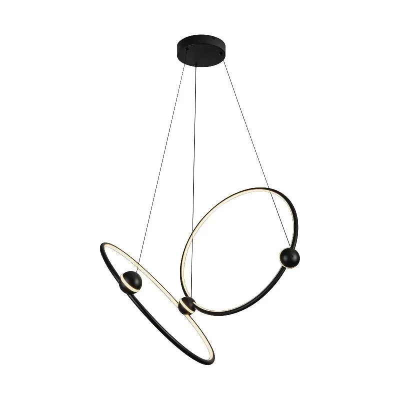 Track lighting with a sleek profileIsho LED Chandelier