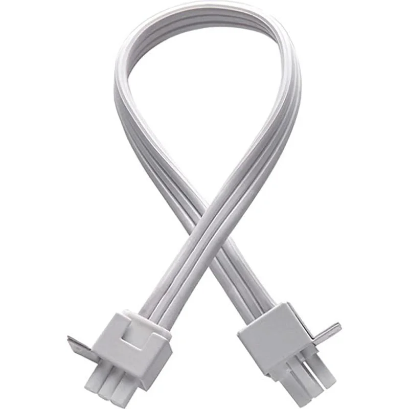 Industrial Lighting for Automotive Manufacturing Plants24in. Interconnect Cable For Undercabinet Lights, White Finish Industrial Lighting for Automotive Manufacturing Plants24in. Interconnect Cable For Undercabinet Lights, White Finish