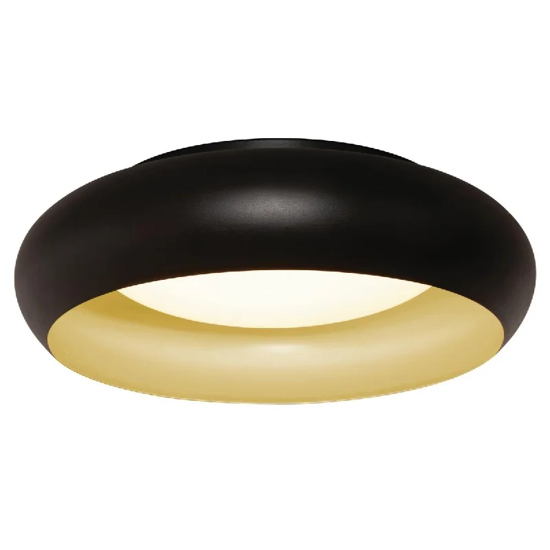 Explosion - Proof Industrial Lighting for Hazardous LocationsKayce 19 In. LED Flush Mount Light Black Finish Explosion - Proof Industrial Lighting for Hazardous LocationsKayce 19 In. LED Flush Mount Light Black Finish
