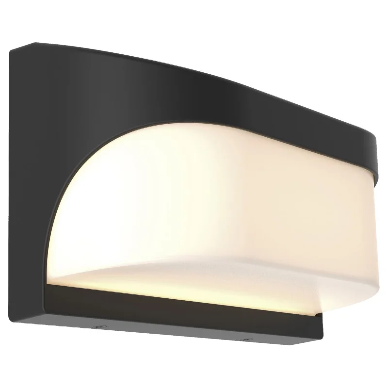 Shock - Resistant Industrial Lighting for Vibrating Machinery AreasLaguna 9 in. LED Outdoor Wall Sconce Black Finish Shock - Resistant Industrial Lighting for Vibrating Machinery AreasLaguna 9 in. LED Outdoor Wall Sconce Black Finish
