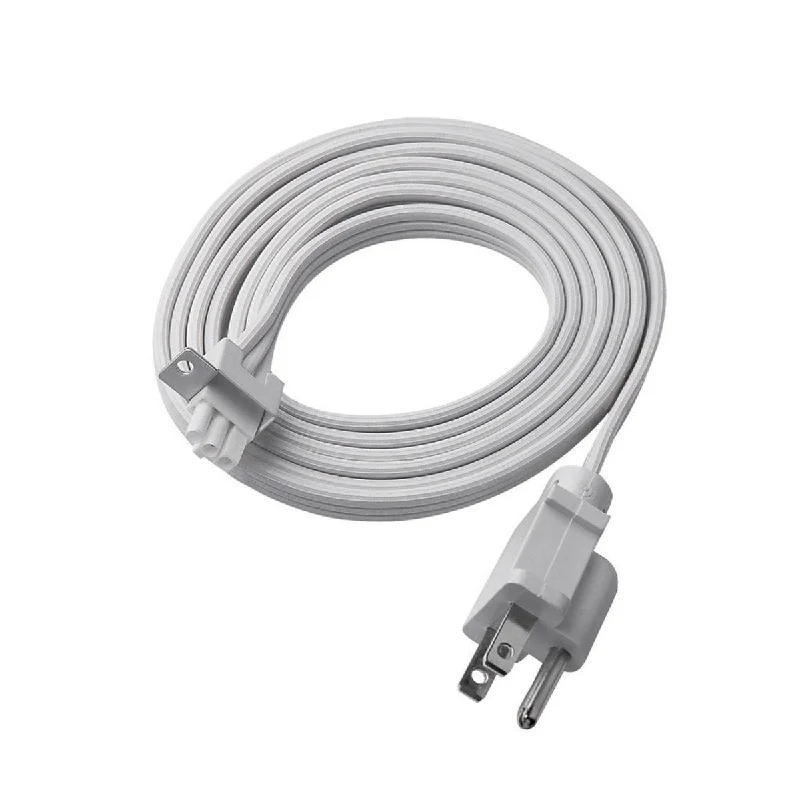 Industrial Emergency Lighting for Safety in Factories6ft Grounded Plug-in Power Cord For Undercabinet Lights, White Finish Industrial Emergency Lighting for Safety in Factories6ft Grounded Plug-in Power Cord For Undercabinet Lights, White Finish