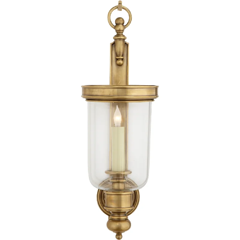 Track lighting for task lighting in workshopsGeorgian Small Hurricane Wall Sconce