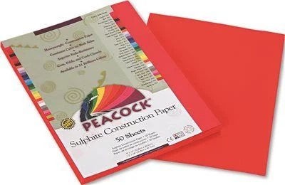 Wireless track lighting for easy installationPeacock Sulphite Construction Paper 76 Lbs. 9 X 12 Red 50 Sheets/Pack