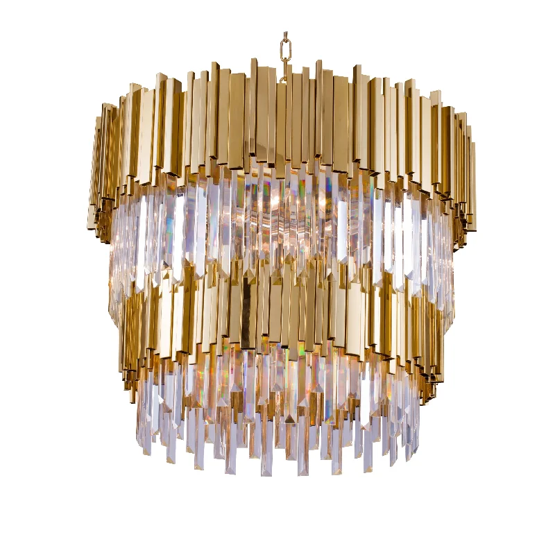 Chandeliers with Metal Frames in Silver FinishChandeliers with Metal Frames in Silver Finish12-Light Gold Stainless Steel Chandelier With Clear Crystals Chandeliers with Metal Frames in Silver FinishChandeliers with Metal Frames in Silver Finish12-Light Gold Stainless Steel Chandelier With Clear Crystals